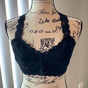 Free People Lace Racerback Bralet
